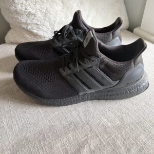 Adidas UltraBoost 1.0 DNA Mens 10.5 Triple Black Running Shoes HQ4199