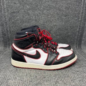 Nike Air Jordan 1 Retro High OG Bloodline Black Red White Mens 14 555088-062