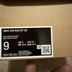 Nike Air Max 97 SE Iron Grey Phantom DH4759-001 Air Sprung Men's Sneaker