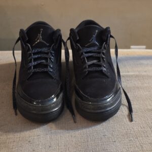 Jordan Air Jordan 3 Black Cat 2025 Black Suede CT8532-001 Men's Sneaker