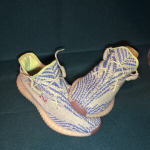 Adidas Yeezy Boost 350 V2 sneakers in the "Semi Frozen Yellow" colorway