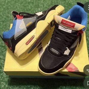 Union La x Air Jordan 4 Retro “Custom Off Noir”