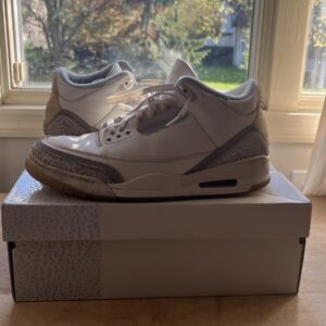 Jordan 3 Craft Ivory Size 9.5 Men’s very used with box