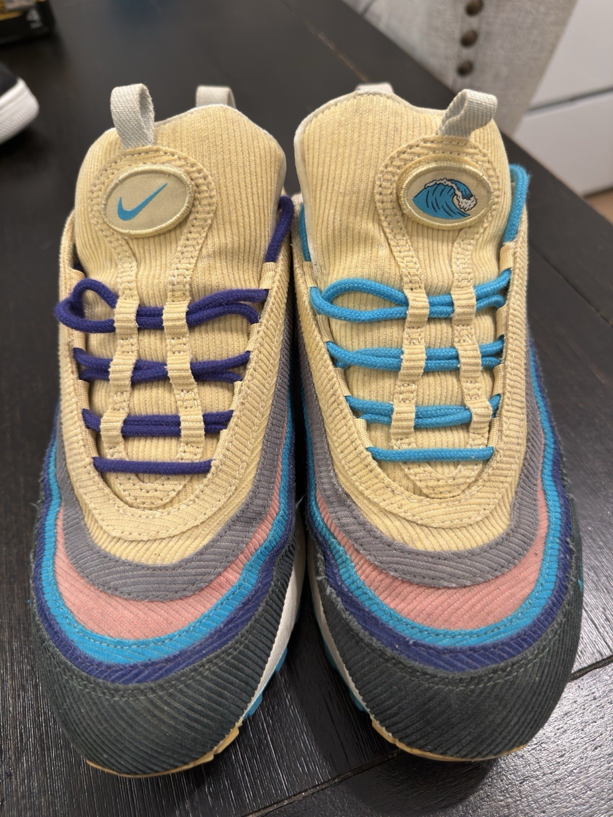 Nike Air Max 1/97 VF SW Sean Wotherspoon Multicolor Corduroy Low Top Nike Air Max 1/97 VF SW Sean Wotherspoon Multicolor Corduroy Low Top - Image 3