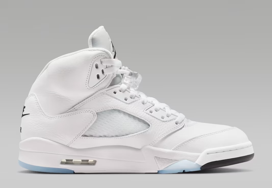 Nike Air Jordan 5 Retro White Metallic (2026)- All Sizes - HQ7978-103 Nike Air Jordan 5 Retro White Metallic (2026)- All Sizes - HQ7978-103 - Image 2