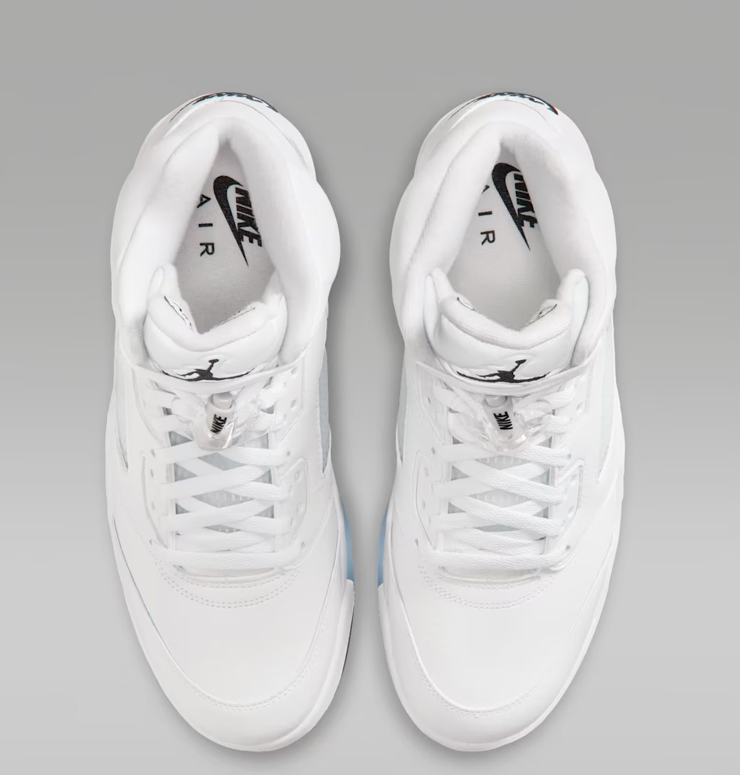 Nike Air Jordan 5 Retro White Metallic (2026)- All Sizes - HQ7978-103 Nike Air Jordan 5 Retro White Metallic (2026)- All Sizes - HQ7978-103 - Image 3