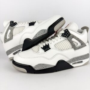 nike air jordan 4 retro og white cement 2025 size 10m 11.5w clean fv5029 100