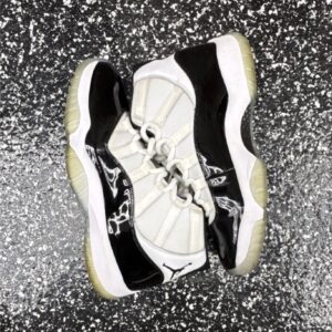 jordan air jordan 11 retro concord men's athletic sneakers white black 378037 1…