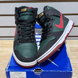 size 9m/10.5w nike sb dunk high resn (2009) sz 9m 313171 362 pre owned