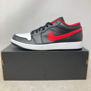 jordan 1 low white toe brand new 553558 063