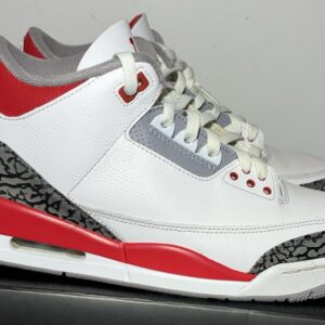 size 10 air jordan 3 retro fire red (2022)