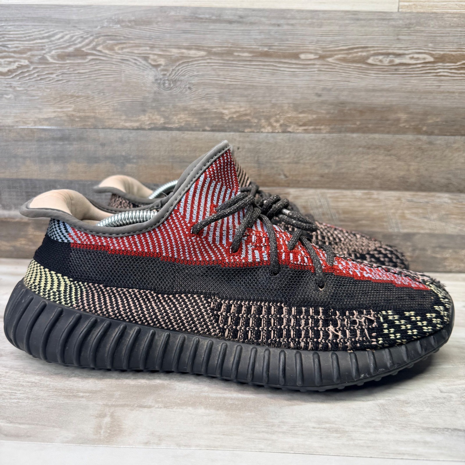 adidas yeezy boost 350 v2 yecheil non reflective mens size 11 fw5190 black multi adidas yeezy boost 350 v2 yecheil non reflective mens size 11 fw5190 black multi