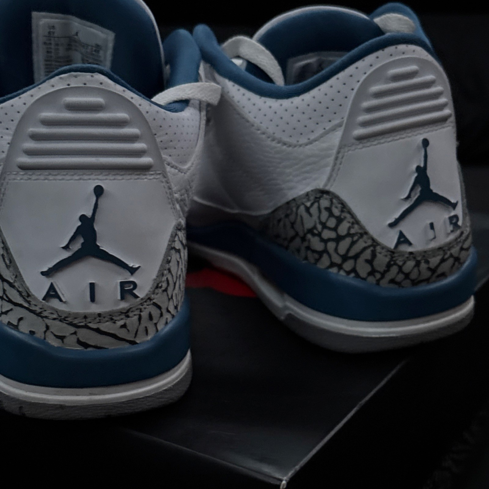 jordan air jordan 3 retro white washington wizards mid top sneakers jordan air jordan 3 retro white washington wizards mid top sneakers