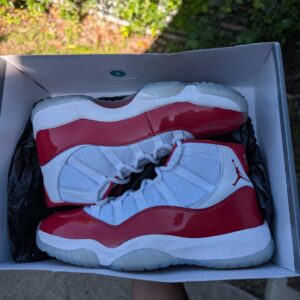 size 11.5 jordan 11 retro high cherry