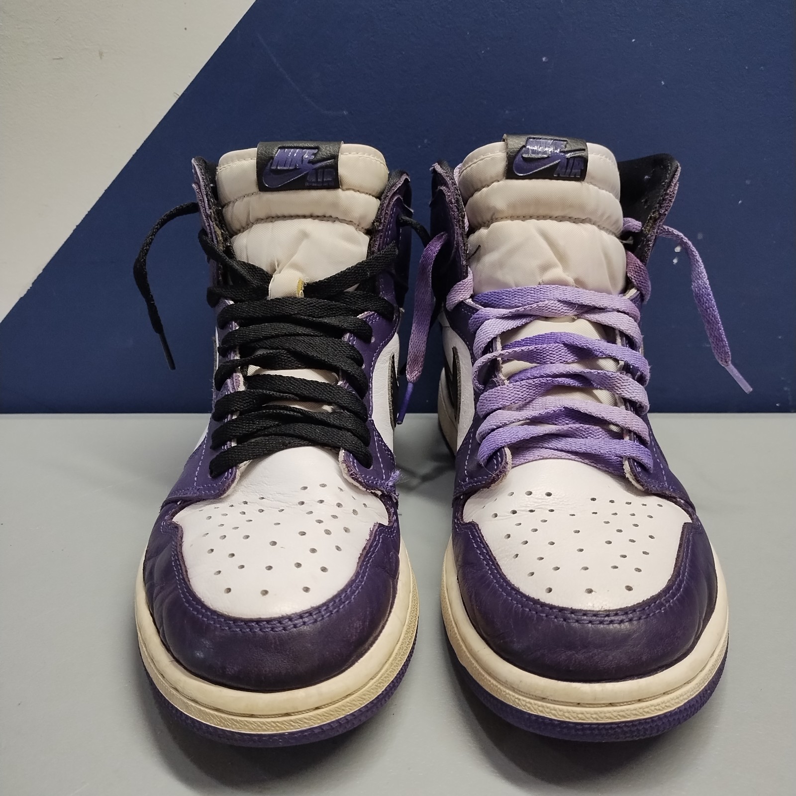 nike air jordan 1 retro high court sneakers mens us 10 multi lace up 555088 500 nike air jordan 1 retro high court sneakers mens us 10 multi lace up 555088 500
