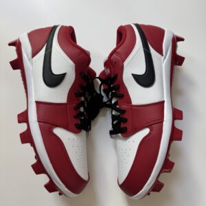 air jordan 1 retro mcs low 'chicago' baseball cleats cj8524 611 sz 11.5