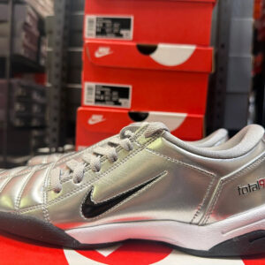 nike total 90 3 sp metallic silver black