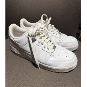 nike air force 1 '07 low triple white cw2288 111 men's white low top sneaker