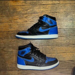 jordan air jordan 1 retro high og royal 2017 black/blue