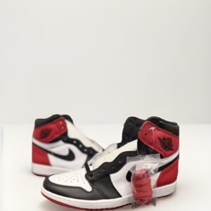 jordan air jordan 1 retro high og black toe 2016 black/white/red 555088 125