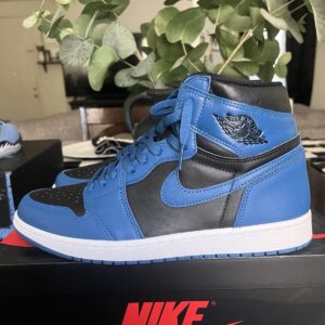 jordan air jordan 1 retro og high dark marina blue 555088 404 men's sneaker