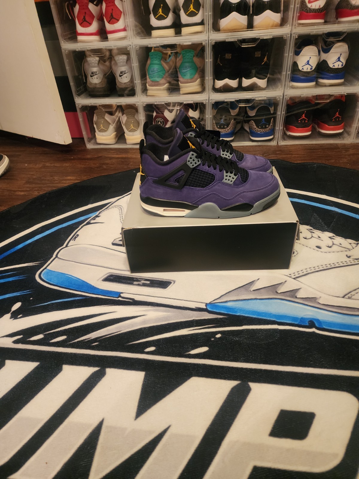 mens air jordan 4 retro lakers lakeshow imperial purple fv5029 500 size 9 mens air jordan 4 retro lakers lakeshow imperial purple fv5029 500 size 9