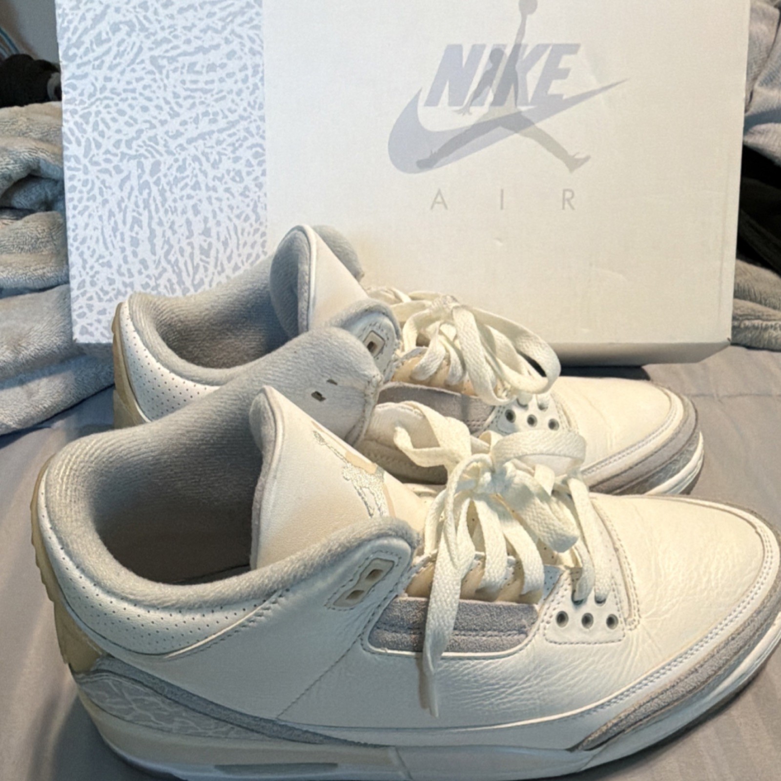 jordan air jordan 3 retro craft ivory grey mist cream fj9479 100 leather upper jordan air jordan 3 retro craft ivory grey mist cream fj9479 100 leather upper