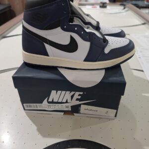 size 11 air jordan 1 retro og high midnight navy new