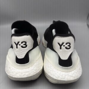 size 12 adidas y 3 ultraboost 21 black white mens shoes low top