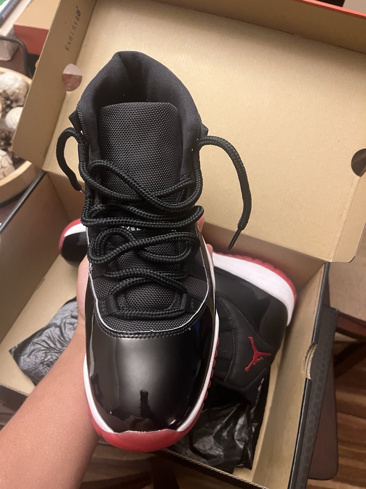 jordan air jordan 11 retro bred high top black white varsity red 2019 378037 061 jordan air jordan 11 retro bred high top black white varsity red 2019 378037 061