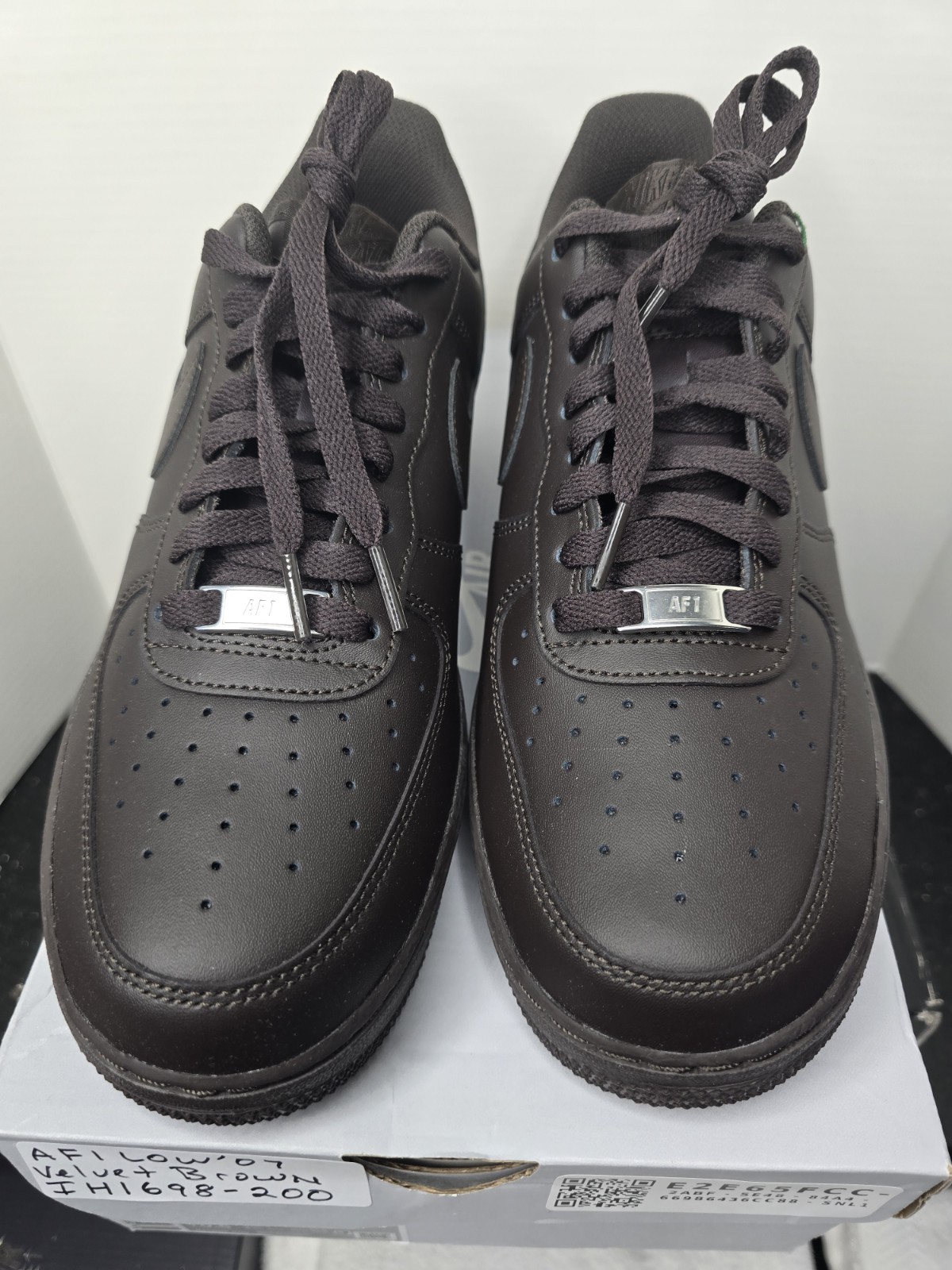 nike air force 1 low velvet brown ih1698 200 men's sz 9 nike air force 1 low velvet brown ih1698 200 men's sz 9