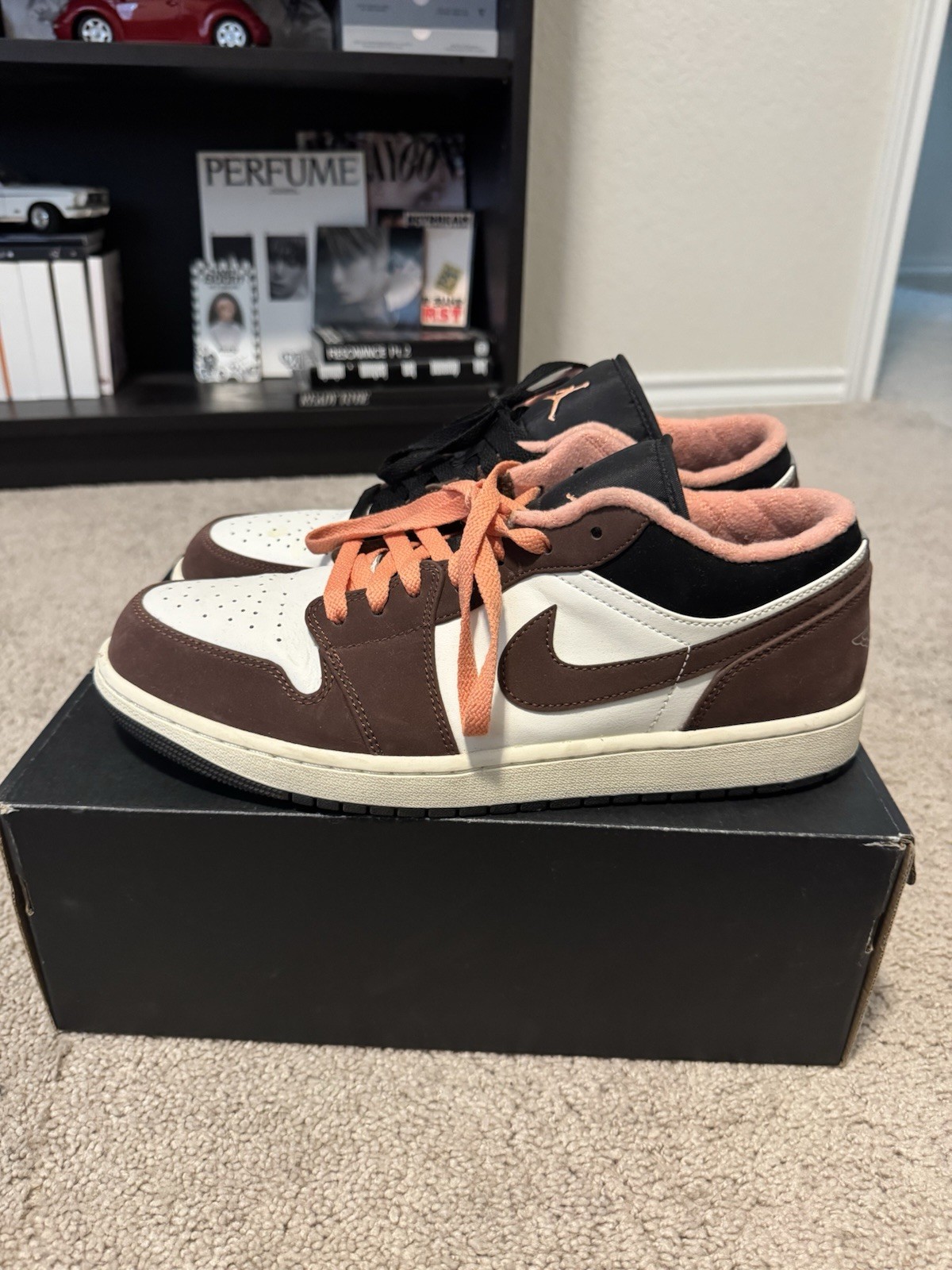jordan air jordan 1 low se mocha brown white pink dc6991 200 sneaker jordan air jordan 1 low se mocha brown white pink dc6991 200 sneaker