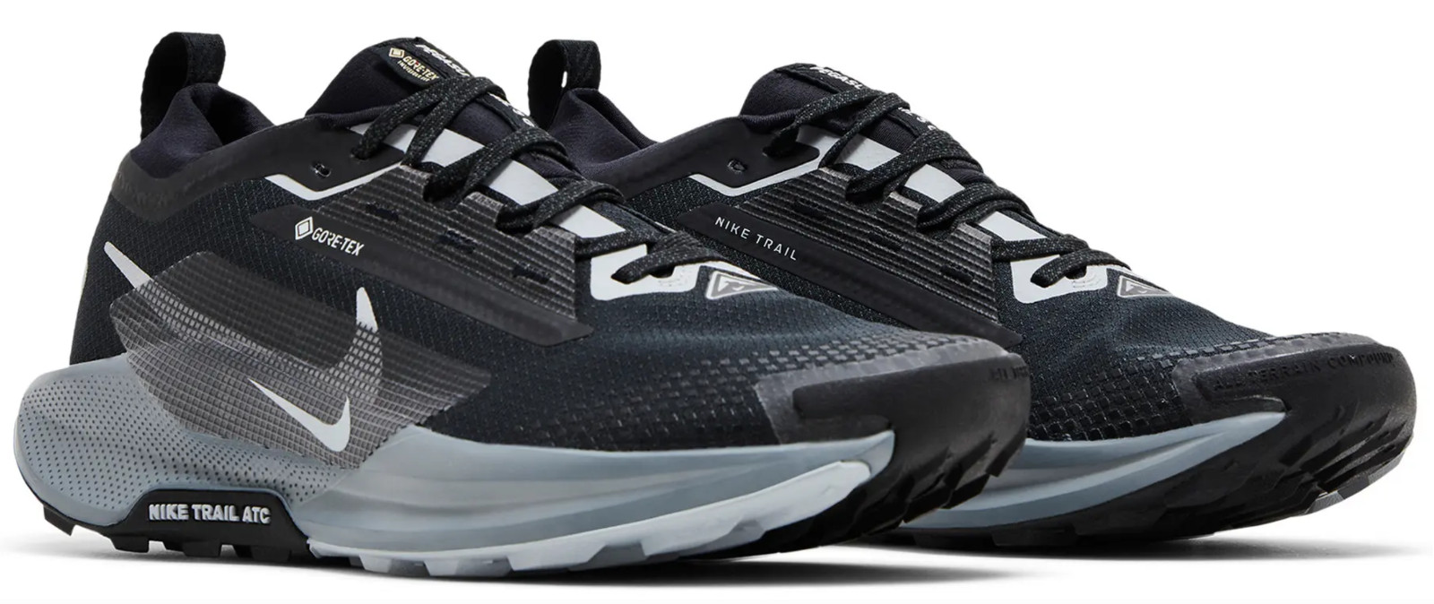 nike pegasus trail 5 gore tex gtx black wolf grey us sz 10.5 men's hm9728 002 nike pegasus trail 5 gore tex gtx black wolf grey us sz 10.5 men's hm9728 002