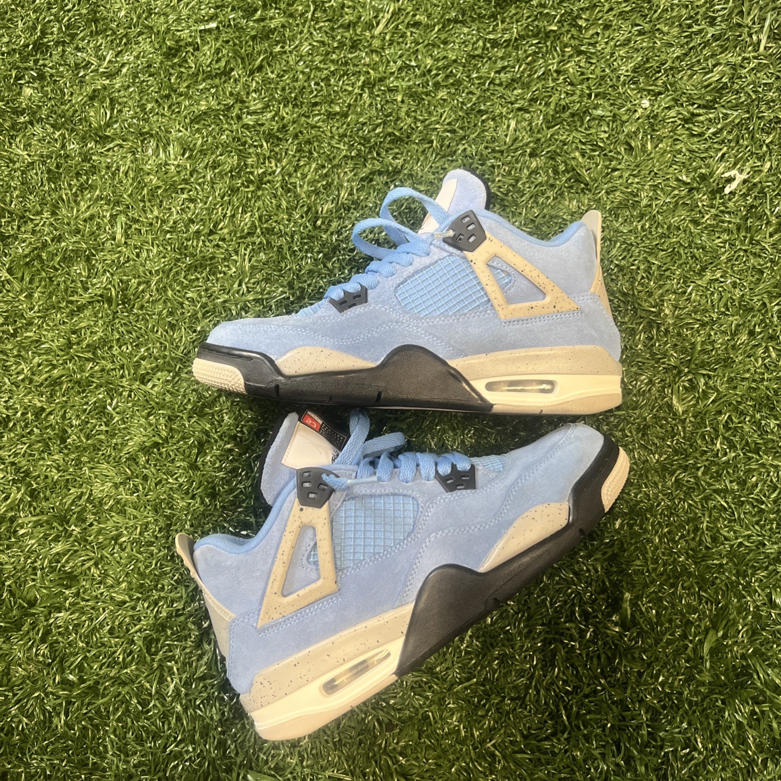 jordan 4 retro university blue size 7 jordan 4 retro university blue size 7