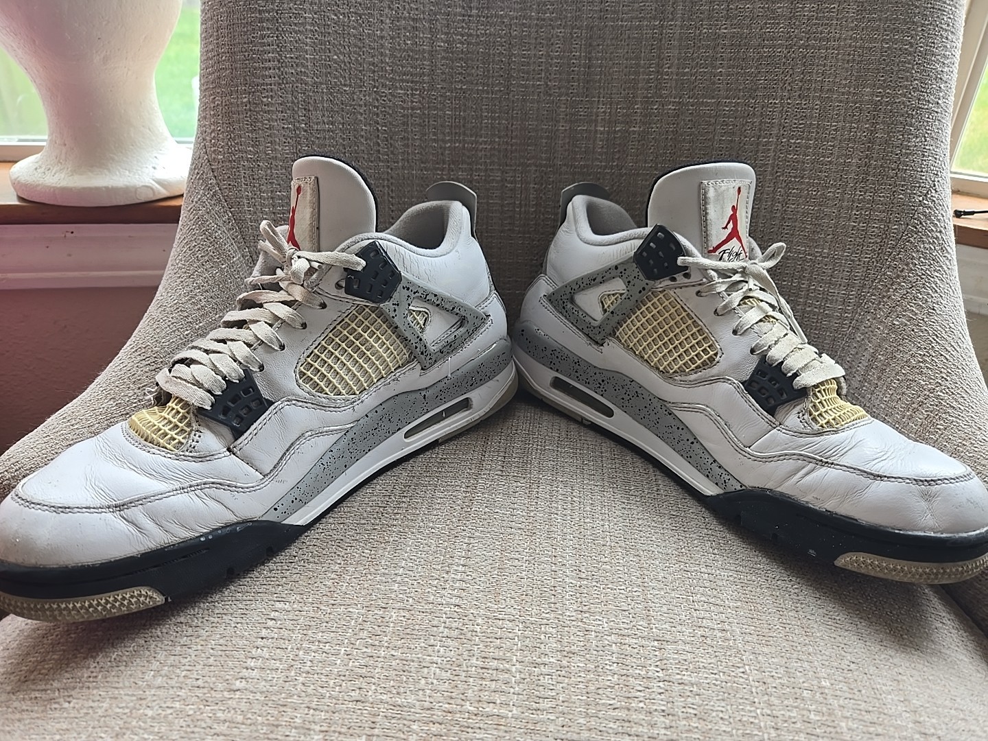 jordan 4 retro og white cement size 10.5 2016 jordan 4 retro og white cement size 10.5 2016