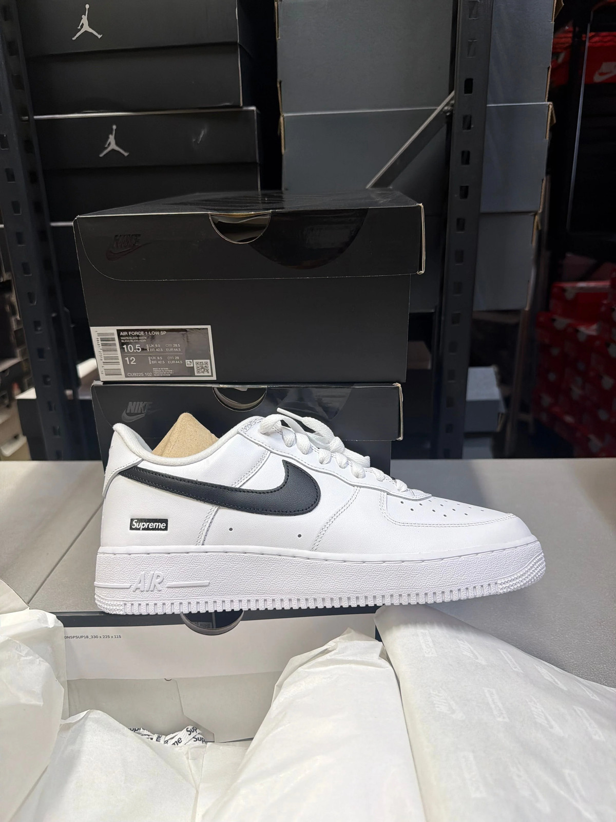 nike air force 1 low supreme white black nike air force 1 low supreme white black