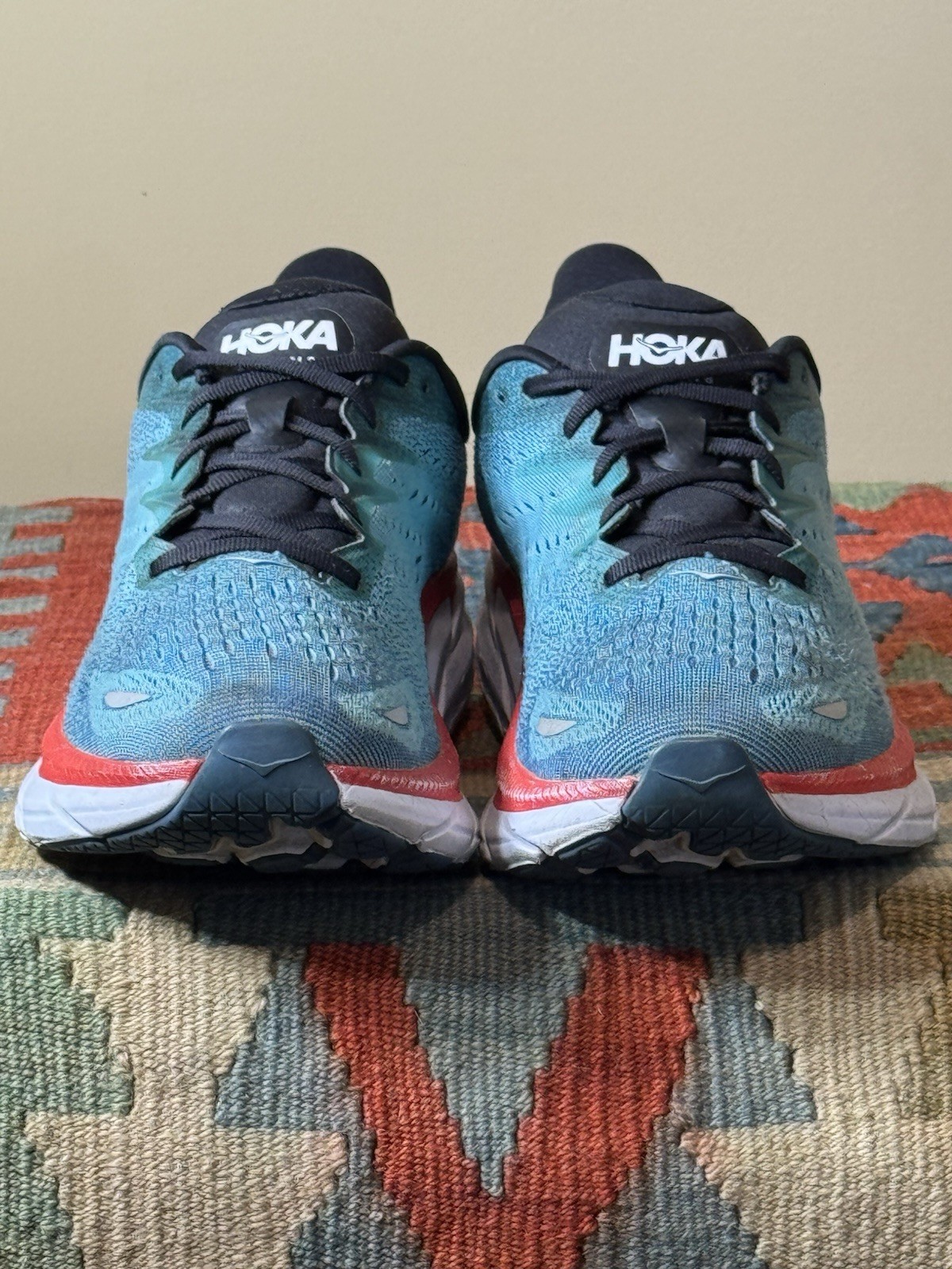 hoka clifton 8 'real teal aquarelle' men’s size 10 d 1119393rtar running shoes hoka clifton 8 'real teal aquarelle' men’s size 10 d 1119393rtar running shoes