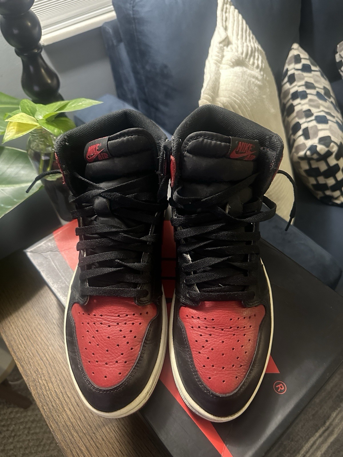 air jordan 1 retro high og bred size 10.5 air jordan 1 retro high og bred size 10.5