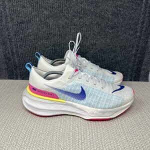 nike zoomx invincible run flyknit 3 resolutions white blue pink sz 13 dr2615 105