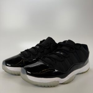jordan 11 retro low space jam black varsity royal white fv5104 004 mens 11.5