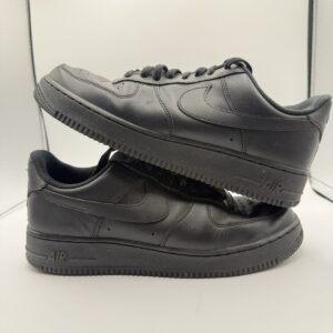 nike air force 1 07 triple black mens 9 cw2288 001 shoes sneakers