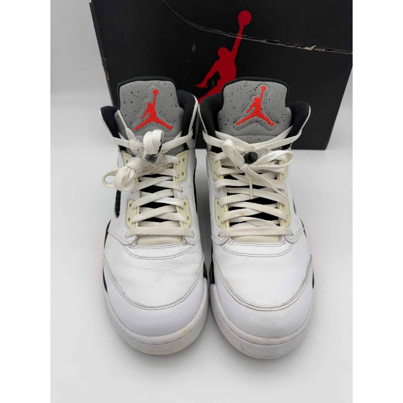 air jordan 5 retro pro stars white poison green infrared 136027 115 mens size 11 air jordan 5 retro pro stars white poison green infrared 136027 115 mens size 11