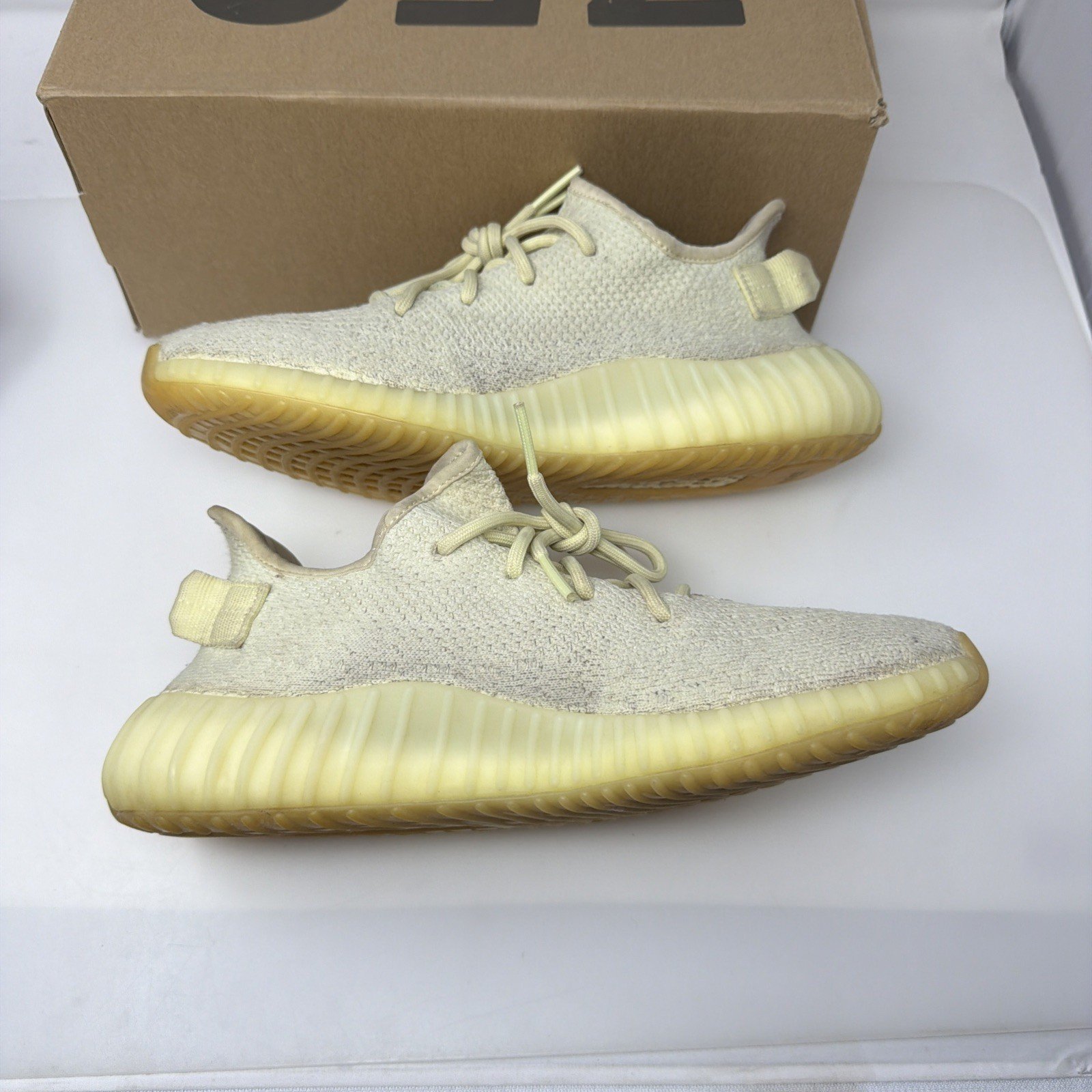 size 9 adidas yeezy boost 350 v2 butter f36980 size 9 adidas yeezy boost 350 v2 butter f36980