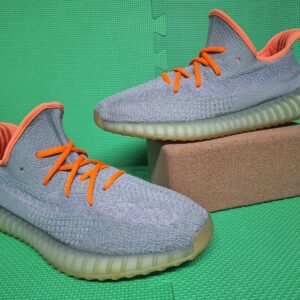 adidas yeezy boost 350 desert sage sneakers size us men's 14 1/2 fx9035
