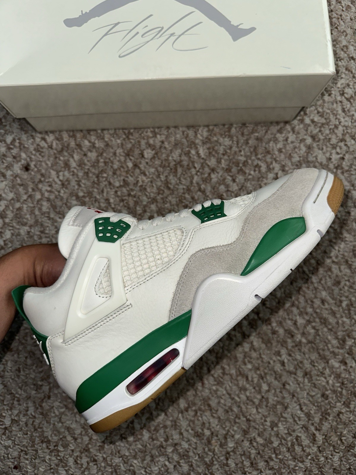 nike jordan 4 sb og “pine green" size 10❤️🔥 nike jordan 4 sb og “pine green" size 10❤️🔥