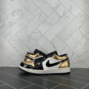 nike air jordan 1 low gold toe size 10 cq9447 700