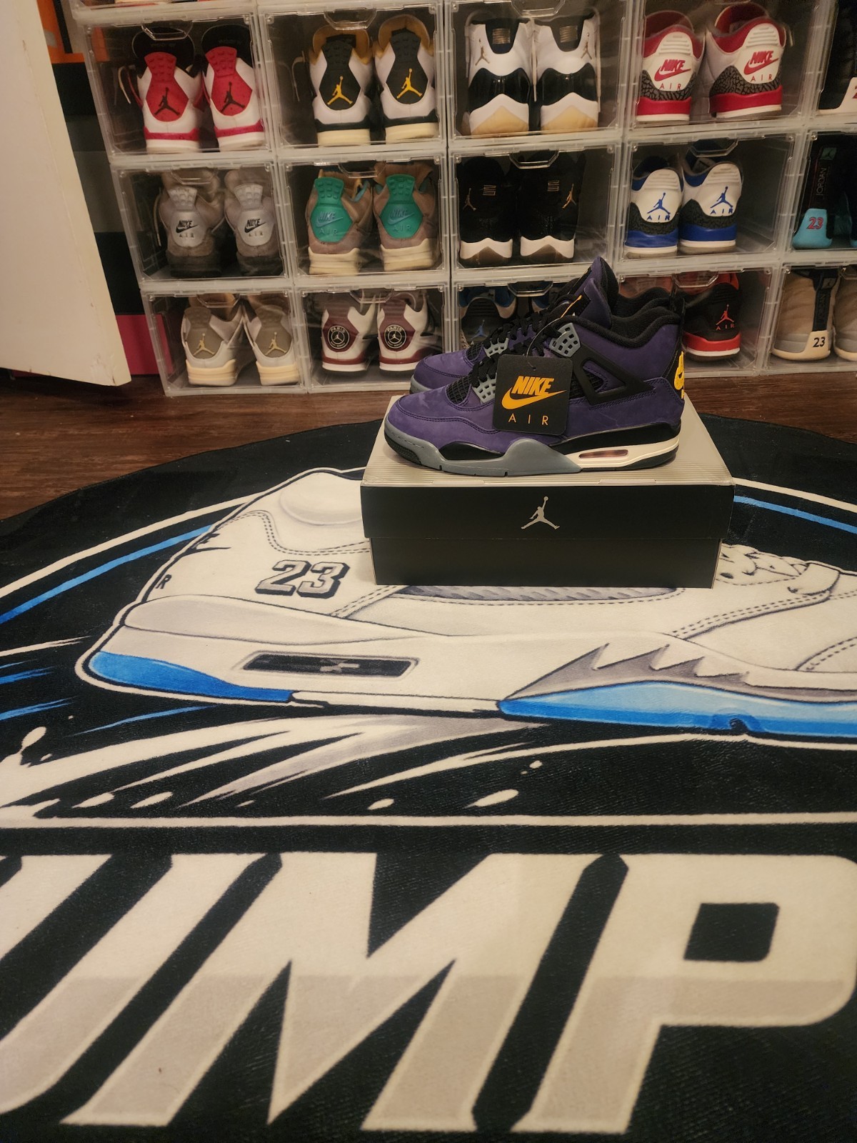 mens air jordan 4 retro lakers lakeshow imperial purple fv5029 500 size 9 mens air jordan 4 retro lakers lakeshow imperial purple fv5029 500 size 9