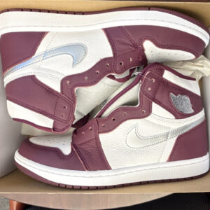 jordan air jordan 1 retro high og bordeaux high top 555088 611