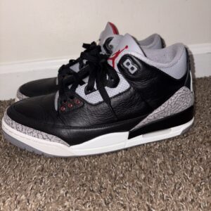 air jordan 3 retro og “black cement 2024” (size 10.5) [dn3707 010]