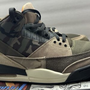 nike air jordan 3 retro se do1830 200 men’s 10.5 patchwork army patch camo green